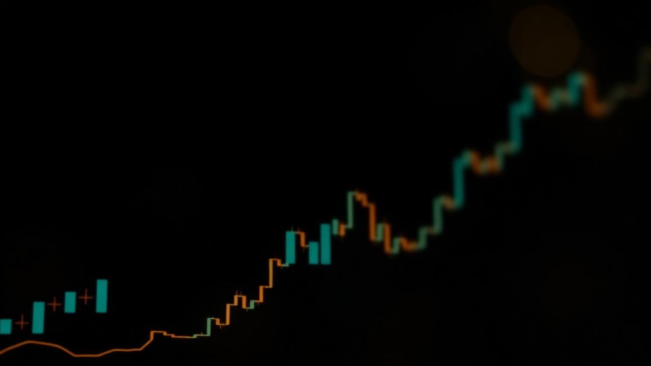 Trading chart visualization